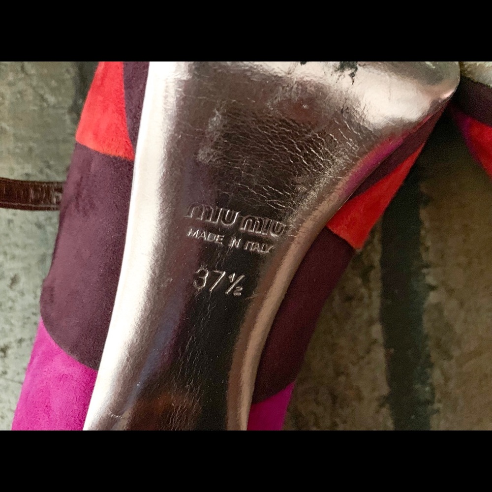 Miu Miu Color Block Pumps - image 5